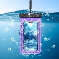 thumbnail image 2 of Waterproof Phone Pouch For Outdoor Activities - Ideal For Hiking Traveling Swimming - Touchscreen Compatible, 2 of 3