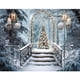 thumbnail image 1 of Bonvvie Christmas Store Backdrops Kids Adult Photography Child Adult Portrait Xmas Trees Snowy Street Photo Backgrounds, 1 of 5