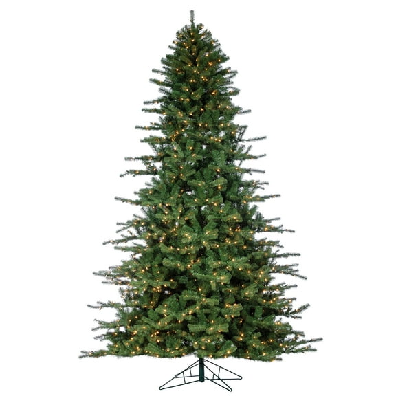 9 ft. Pre Lit Clear Incandescent Layered Norfolk Pine