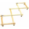thumbnail image 2 of 10 Wooden Retractable Hangers, Hat Hooks, Wall Mount Home Decor, 2 of 2