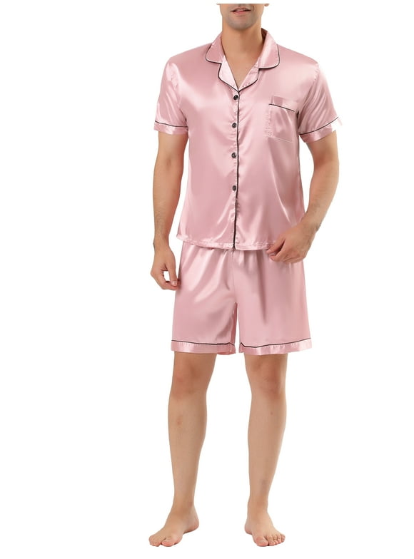 Mens Short Pajama Sets