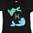 thumbnail image 4 of Inktastic Cute Pisces the Fish Zodiac Sign Boys or Girls Baby Bodysuit, 4 of 5
