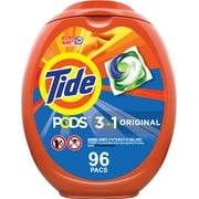Tide PODS Liquid Laundry Detergent Pacs Original 96 Count