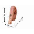 thumbnail image 2 of MONEDERO en forma de MAZAPAN, Diseño de Dulce Tipico Mexicano, Forma Redonda, Color Rosa, Vini Piel, Moda Kawaii, Estilo Novedoso y Encantador., 2 of 5