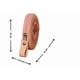 thumbnail image 2 of MONEDERO en forma de MAZAPAN, Diseño de Dulce Tipico Mexicano, Forma Redonda, Color Rosa, Vini Piel, Moda Kawaii, Estilo Novedoso y Encantador., 2 of 5