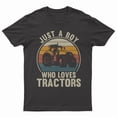 thumbnail image 2 of Boy Who Loves Tractors T-Shirt: Farm Life Gift, 2 of 4