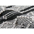 thumbnail image 2 of Momeni  Otto Handwoven Geometric Black Indoor/Outdoor Rug 3'9" X 5'9" 4' x 6', 2 of 5
