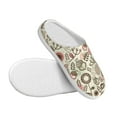 thumbnail image 3 of Balery Squirrel In The Forest Pattern Women's Fuzzy Memory Foam Slippers Fluffy Winter House Shoes Indoor and Outdoor-42/43, 3 of 7