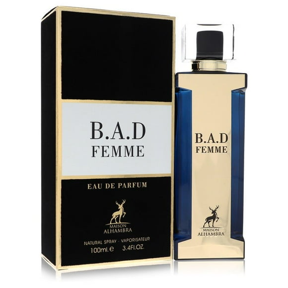 B.A.D Femme by Maison Alhambra Women Eau De Parfum Spray 3.4 oz Pack of 3