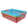 thumbnail image 1 of EIGTHTAIL 3 Pcs Colored Bins for Classroom Paper Organizing Desk and Crafts, 1 of 8