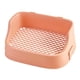 thumbnail image 2 of Caja de arena para conejos, bandeja para mascotas, inodoro para mascotas, bandeja de entrenamiento para ir al baño para mascotas pequeñas de interior Rosa, 2 of 9