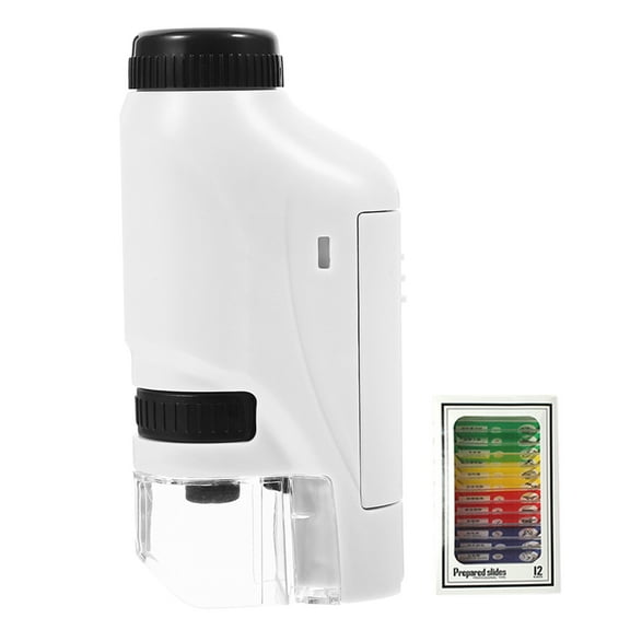 OUNONA Monocular Microscope Set - Simple Biological Magnifier for Laboratory Use, No Battery Required