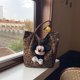 thumbnail image 4 of Niche-Bolso de lona con estampado de leopardo, bolso de viaje portátil perezoso de gran capacidad, con un solo hombro, Mickey, novedad de 2025, 4 of 5