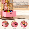 thumbnail image 3 of Organizador de almacenamiento para animales de peluche Brelley Wood con cajón, 3 of 8