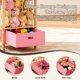 thumbnail image 3 of Organizador de almacenamiento para animales de peluche Brelley Wood con cajón, 3 of 8