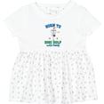 thumbnail image 3 of Inktastic Born to Disc Golf with Daddy Golfing Girls Baby Dress, 3 of 5