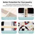 thumbnail image 3 of Football Travel Portable Square Earring Holder with Necklace Holder, Storage Box, and Travel Organizer - Ideal for Girls and Women, 3 of 6