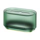 thumbnail image 2 of Cubierta de papel montada en la pared, servilletero, caja organizadora de papel para encimera, para tocador, dormitorio, mostrador, Toliet, Verde Soledad Cubierta de tejido, 2 of 8