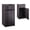 Gray, variant on WARAYZ Trash Can Cabinet 40 Gallon, Hidden Garbage Bin Cabinet with Flip Top, Front Door, Waterproof, Pet-Proof, Large Capacity for Kitchen Restaurant, Gray