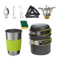 thumbnail image 4 of Mobutofu Ensemble de Cuisson Extérieur 1 Ensemble Poignée Ronde en Alliage d'Aluminium Isolée pour 1-2 Personnes Randonnée, 4 of 8