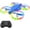 Dark Blue, variant on Drone, Mini Drone for Kid and Beginner with Led Light, Small Indoor Rc Drone with 360 Flip, 2 Batteries, One Key Take Off Landing, Kids Flying Toy Gift for Boy and Girl(Dark Blue)