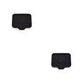 thumbnail image 4 of Toystoory Caja de jabón Suministros de baño Soporte para platos Soporte de jabones antideslizante impermeable Negro Pequeño 2Conjunto, 4 of 6