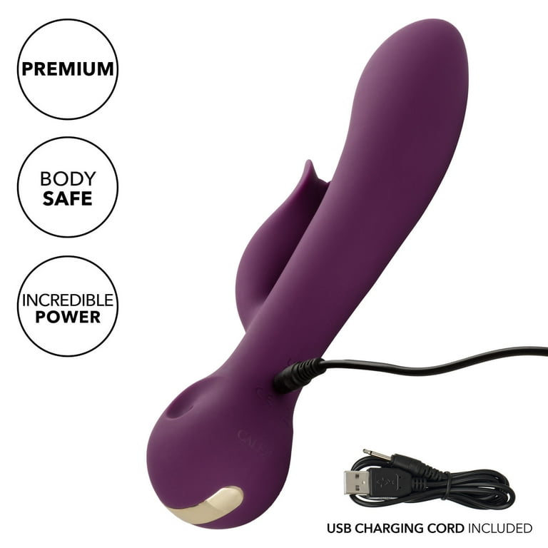 CalExotics Obsession Desire Rabbit Vibrator, Purple - Walmart.com