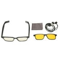 thumbnail image 2 of Smart   Glasses with Touch and Voice Control, Anti Blue Lighting Lens, Open Headphone Style, 6H Long Battery Life,  5.3 and CD Grade Sound Quality, IPX4, 2 of 7