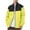 Yellow, variant on Kaemgyyd Men's Jackets Fall Winter Warm Windbreaker Full Zip Casual Coats Fashion Color Block Long Sleeve Outwear