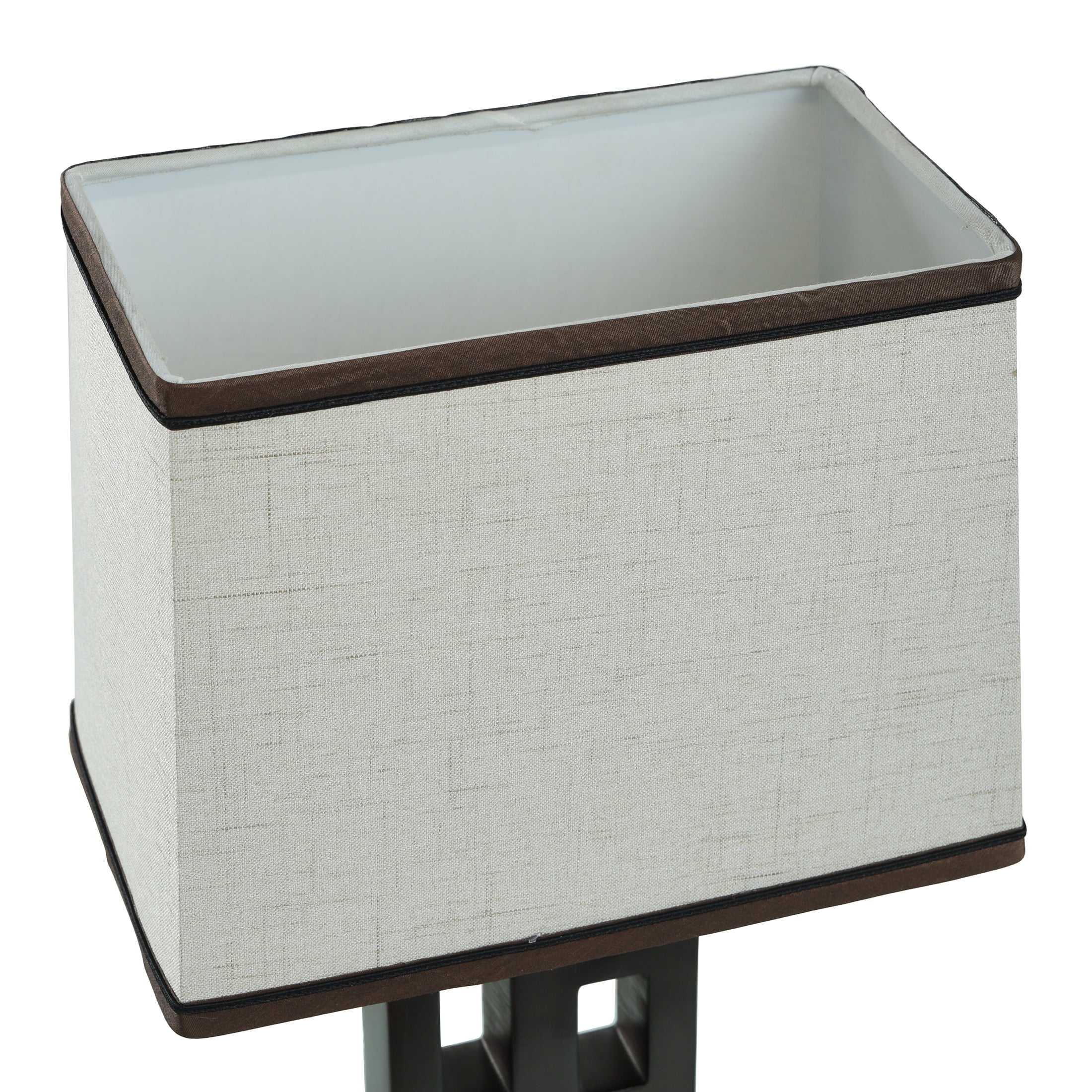 Better Homes & Gardens Open Works Lamp with Shade, bulb included, 18.9"