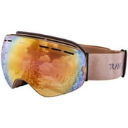 Traverse Virgata Ski, Snowboard, and Snowmobile Goggles, Stone with Opal REVO Lens