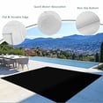 thumbnail image 3 of Outdoor Rug 3x5 ft Black Outdoor Large Area Rug Non Slip Rubber Solid Color Front Door Mat RV Rug Camping Carpet Patio Outdoor Rugs for Backyard Balcony Deck Porch Indoor, 3 of 9