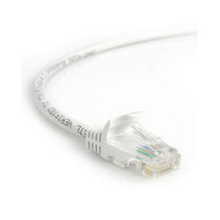 UPC: 0065030791274 | Startech 45PATCH3WH 3 ft White Snagless Category 5e- 350 MHz- UTP Patch Cable