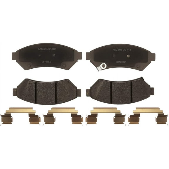 Disc Brake Pad Set Fits select: 2006-2007 BUICK LACROSSE, 2005 BUICK ALLURE