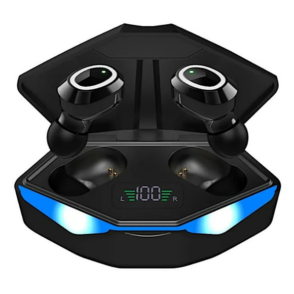 Audífonos Bluetooth Inalambricos Gaming TWS Bluetooth 5.0 Negro CONTOYSA CONLY369
