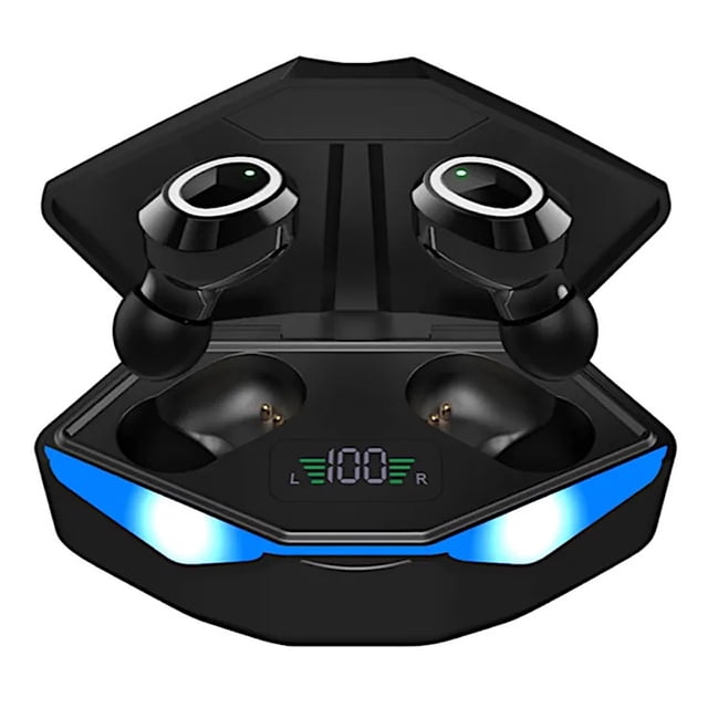 Audífonos Bluetooth Inalambricos Gaming TWS Bluetooth 5.0 Negro CONTOYSA CONLY369