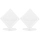 thumbnail image 3 of Clear Acrylic Napkin Holders – 2 Pack Stylish Tabletop Storage Stands for Home, Restaurant, Kitchen, Bar & Event Dining Decor, 3 of 5