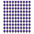 thumbnail image 3 of 100PCS 360 Degree Adjustable Irrigation Sprinkler 1/4in Drip Irrigation Emitter for Watering SystemPurple, 3 of 8