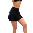 thumbnail image 1 of Bas de Bikini pour Femmes Jupe de Bain à Volants Ceinture d'Été Robe de Bain Superposée, 1 of 6