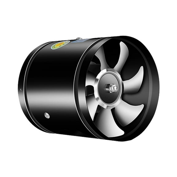Yibooy 4 6 8 Inch Pipe Air Ventilator Metal Duct Fan for Bathroom Toilet (4Inch)