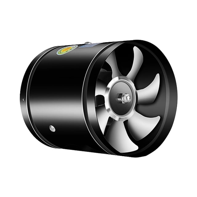 Ventilador Aire Tubería 4 6 Y 8 Pulgadas Conducto Metálico para Inodoro Baño (4 Pulgadas)