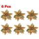 thumbnail image 5 of 6pcs Christmas Flower Large Glittering Poinsettia Decorations Christmas Tree Garland Hanging Ornaments Merry Party Festive Decor, 5 of 5
