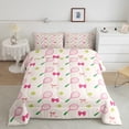 thumbnail image 2 of Castle Fairy Sport Tennis Girl Queen Comforter Set,Kawaii Bow Bedding Comforter Set, 2 of 8