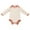 Beige, variant on Otqutp Toddler 2024 Bodysuit Baby Girls Romper Long Sleeve Round Neck Solid Color Outside Bodysuit Summer Jumpsuit Clothes