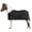 Black, variant on Adjusta-Fit Dura-Nylon Draft Stable Sheets | Open Front Legstrap | Black | 60