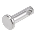 thumbnail image 3 of Uxcell Single Hole Clevis Pins - 3mm x 10mm Flat Head 304 Stainless Steel Link Hinge Pin 20 Pcs, 3 of 5