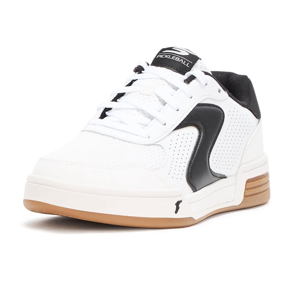 Skechers Casual Sneakers for Women Viper Court Classic Athletic Shoes Breathable Mesh Upper Eva Cushioning Lace-Up Lightweight Walking Support