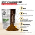 thumbnail image 5 of OLD SOUL Mushroom Hot Chocolate Blend | 7-Mushroom Formula | Real Cocoa | Energy, Focus, Immunity | 14 oz (400 g), 5 of 10