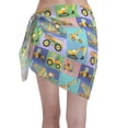 thumbnail image 2 of Disketp Construction Machinery Women Swimsuit Cover Up Short Chiffon Summer Beach Sarong Bikini Wrap Skirt Bathing Suit, 2 of 7