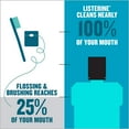 thumbnail image 4 of Listerine Antiseptic Mouthwash, Cool Mint, 250 mL (Pack of 4), 4 of 9